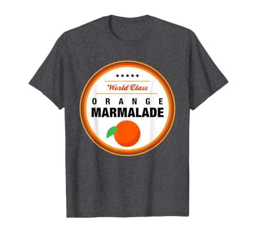 Matching Group Halloween Costume Orange Marmalade T-Shirt - size chart