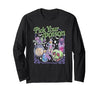 Spooky Season Funny Halloween Tee Pick Your Poison, Vintage Princess Halloween Long Sleeve T-Shirt - size chart