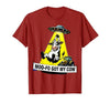 Mademark Moo-FO Got My Cow Alien Abduction Design T-Shirt - size chart