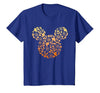 Disney Mickey Mouse Halloween Ghosts & Pumpkins Gradient T-Shirt - size chart