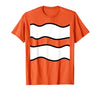 Funny Halloween Costume Apparel Tee Shirt Clown Fish Costume Funny Halloween Easy Low Effort Costume T-Shirt - size chart