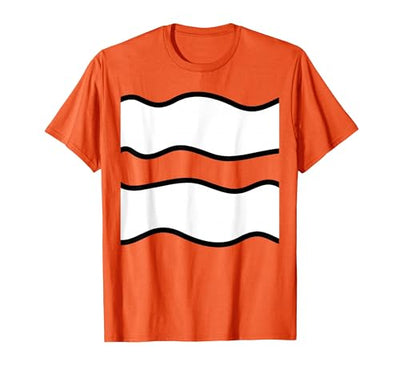 Funny Halloween Costume Apparel Tee Shirt Clown Fish Costume Funny Halloween Easy Low Effort Costume T-Shirt