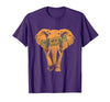 Mademark Herd Mentality Approved Elephant Design T-Shirt - Men - size chart