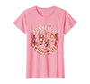 Mademark Monkeys In. Chaos Out. Punk Metal Circus Design T-Shirt - Women - size chart