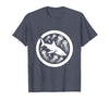 Mademark Tiger Shark and Jellyfish Bloom Ocean Art T-Shirt - size chart