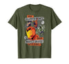 Marvel Halloween Madness Awaits the Greatest Super Heroes T-Shirt - size chart