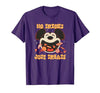 Disney Mickey Mouse Halloween Candy No Tricks Just Treats T-Shirt - size chart