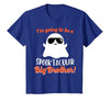 Halloween Pregnancy Announcements by HotW Big Brother Pregnancy Announcement Ghost Funny Boy Halloween T-Shirt - size chart