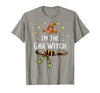 Matching Witch Halloween Costumes by Foxio Im the Gigi Witch Halloween Matching Group Costume T-Shirt - size chart