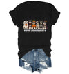 WQFQW Spooky Schnauzer Society Halloween Shirt Terrifying Halloween T-Shirt - size chart
