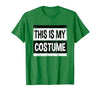 Vintage This Is My Costume Tshirt Bruh Party Retro This is My Costume Shirt Men Women Kids for Halloween T-Shirt - size chart