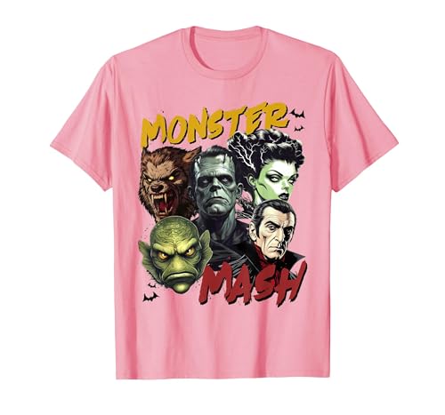 Monster Lover Halloween Season Women Men Kids Horror Scary Monster Lover Vampire Frankenstein Halloween T-Shirt - size chart