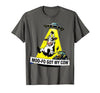 Mademark Moo-FO Got My Cow Alien Abduction Design T-Shirt - size chart