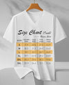 Niaday Fall Horse Shirt Men Women Graphic Short Sleeve T-Shirt Tee, Fall Season Horses Horse Lover Shirt - size chart