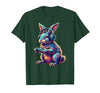 Rabbit Gaming Animal Video Games Funny Rabbit T-Shirt — design detail