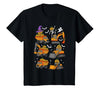 Halloween Tees for Women Men Kids Construction Trucks Excavator Spooky Halloween Toddler Kids T-Shirt - size chart