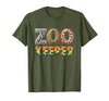 Zoo Keeper Costume Adult Party Safari Zookeeper Zoo Keeper Costume Adult Halloween Party Safari Zookeeper T-Shirt - size