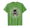 Halloween Shirts For Women Men Kids Boys Girls Halloween Spider with Web Vintage Costume Men Boys Kid Women T-Shirt - size