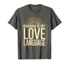 Mademark Banana Is My Love Language Monkey Design T-Shirt - Men - size chart