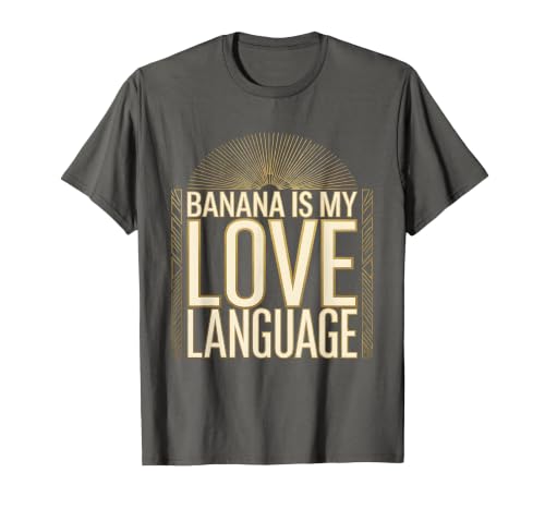 Mademark Banana Is My Love Language Monkey Design T-Shirt - Men - size chart