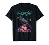F-Caw-F Funny Raven Black Crow Spooky Season Retro F-Caw-F Funny Raven Black Crow Spooky Season Halloween Retro T-Shirt -