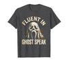 Mademark Ghost & Spirits - Ghost (99 Problems All) T-Shirt - size chart