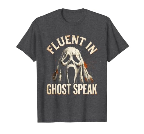 Mademark Ghost & Spirits - Ghost (99 Problems All) T-Shirt - size chart