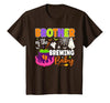 Halloween Baby Shower Brewing Baby Family Matching Brother of Brewing Baby Halloween Theme Baby Shower Spooky T-Shirt - size