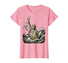 Mademark Not All Girls Float Womens Shark Design T-Shirt - size chart