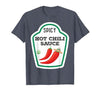 Lustige Essen & Sauce Fasching Kostüm Co. Chilli Sauce Costume Funny Fancy Dress Costumes for Men and Women T-Shirt - size