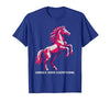 Mademark Horses Over Everything Equestrian Women Design T-Shirt - Men - size chart