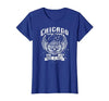 Camelot71 Chicago Classic Retro Vintage Illinois Windy Rock'n'Roll T-Shirt - size chart
