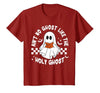 Funny Ain't No Ghost Like The Holy Ghost Christian Halloween T-Shirt - size chart