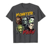 Monster Lover Halloween Season Women Men Kids Horror Scary Monster Lover Vampire Frankenstein Halloween T-Shirt - size chart
