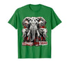 Mademark Elephant Mom Squad Cute Wildlife Design T-Shirt - Men - size chart