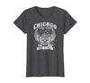 Camelot71 Chicago Classic Retro Vintage Illinois Windy Rock'n'Roll T-Shirt - size chart