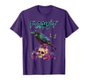 F-Caw-F Funny Raven Black Crow Spooky Season Retro F-Caw-F Funny Raven Black Crow Spooky Season Halloween Retro T-Shirt -