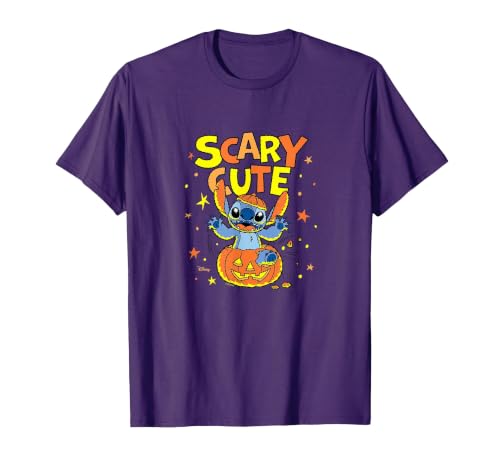 Disney Stitch Halloween Fun T-Shirt - size chart