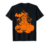 Disney Mickey & Friends Halloween Donald Duck Pumpkins T-Shirt - size chart