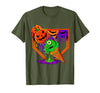 Ice Cream Drip Baseball Home Plate Halloween Tee Funny Halloween Baseball Ice Cream Drip Boys Girls Youth T-Shirt - size