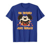 Disney Mickey Mouse Halloween Candy No Tricks Just Treats T-Shirt - size chart