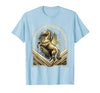 Mademark Horses Over Everything Equestrian Design T-Shirt - Men - size chart