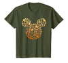 Disney Mickey Mouse Halloween Ghosts & Pumpkins Gradient T-Shirt - size chart