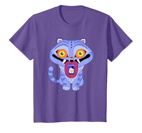 Kpop Demon Hunters Halloween Derpy Save The Date Invitation T-Shirt - size chart
