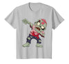 Halloween Shirts Women Men Kids Dabbing Zombie Brain Halloween Scary Dab Dance Boys Teen Men T-Shirt - size chart