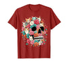 TS - SHOP - Kitty Skeleton Halloween Costume Idea Cat Skull - Kitty Skeleton Halloween Costume Idea T-Shirt - size chart