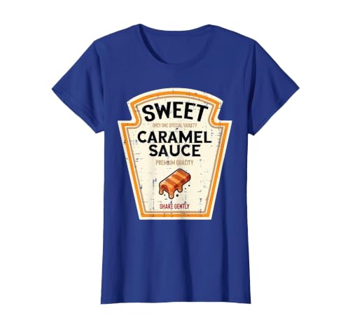 Halloween Shirts For Women Men Kids Boys Girls Halloween Caramel Sauce Funny Food Costume Women Men Kids T-Shirt - size chart