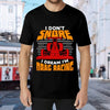 SYPPEIPLC Men Solid Cotton T-Shirt Crew Neck Short Sleeve I Like Exercise Because I Love Eating Casual Daily Tops - size chart