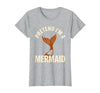 Mademark Pretend I'm A Mermaid Screenprint Poster Halloween Party T-Shirt - size chart