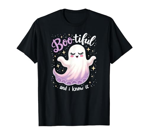 Mademark Ghost & Spirits - Ghost (99 Problems All) T-Shirt - size chart